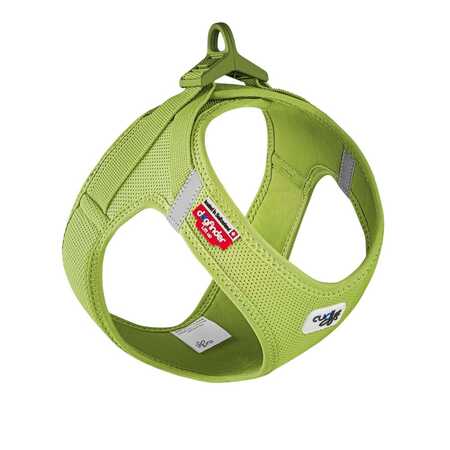Curli Vest Harness Clasp Air-Mesh Köpek Göğüs Tasması 3XS Lime