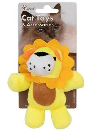 Eastland Kedi Otlu Peluş Aslan Kedi Oyuncağı 12cm