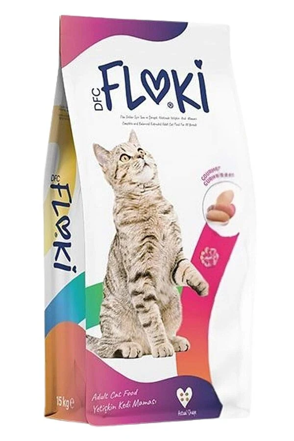 Floki Gurme Tavuklu Yetişkin Kedi Maması 15kg
