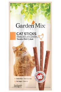 Garden Mix Tavuk Etli Kedi Ödül Çubuğu 3x5gr