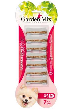 Gardenmix Kuzulu Köpek Kemiği XS 7li 6.3cm