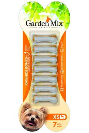 Gardenmix Tavuklu Köpek Kemiği XS 7li 6.3cm