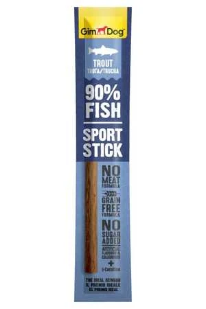 GimDog Sport Stick Alabalıklı Tahılsız Köpek Ödül Çubuğu 12gr