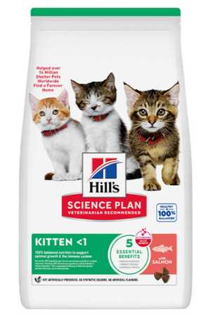 Hills Kitten Somonlu Yavru Kedi Maması 5kg+2kg HEDİYE
