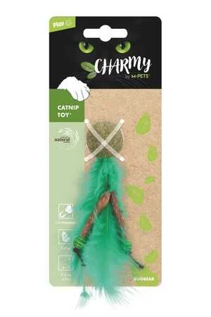 M-Pets Charmy Bugbear Kedi Otlu Kedi Oyuncağı Yeşil
