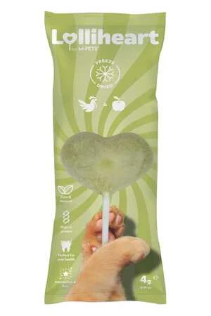 M-Pets Lolliheart Tavuklu ve Elmalı Kedi Ödülü 4gr