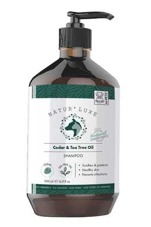 M-Pets Naturluxe Sedir ve Çay Ağacı Yağlı Köpek Şampuanı 500ml