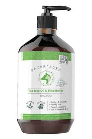 M-Pets Naturluxe Çay Ağacı ve Karite Yağlı Köpek Şampuanı 500ml