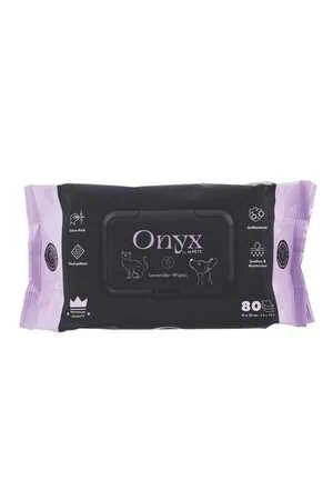 M-Pets Onyx Lavanta Kokulu Kedi ve Köpekler İçin Temizleme Mendili 80li