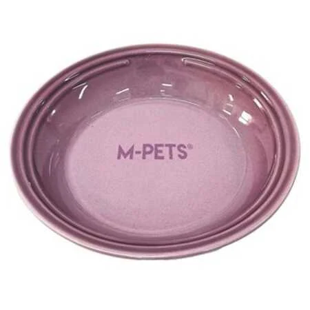 M-Pets Petjoy Flatty Seramik Mama Kabı Pembe 500ml