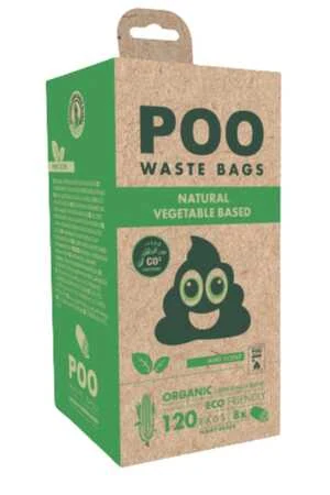 M-Pets Poo Dışkı Poşeti 15 Yaprak Nane Kokulu 8li Paket