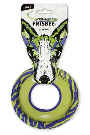 M-Pets Sprintpuff Frisbee Köpek Oyuncağı Mavi Yeşil
