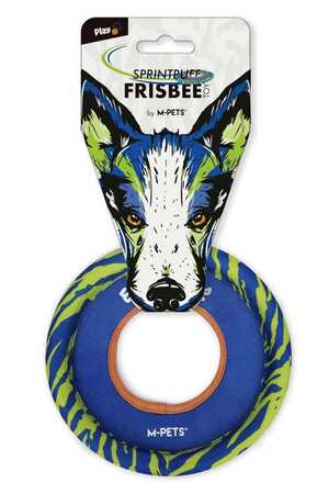 M-Pets Sprintpuff Frisbee Köpek Oyuncağı Mavi Yeşil