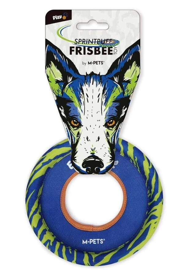 M-Pets Sprintpuff Frisbee Köpek Oyuncağı Mavi Yeşil