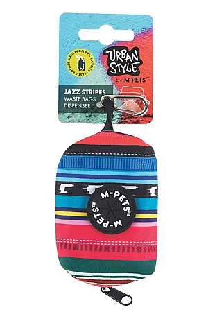 M-Pets Urbanstyle Jazz Stripes Dışkı Poşeti Çantası