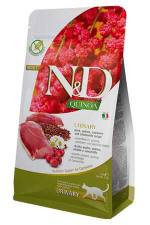 ND Quinoa Urinary İdrar Yolu Destekleyici Ördekli Kedi Maması 5kg