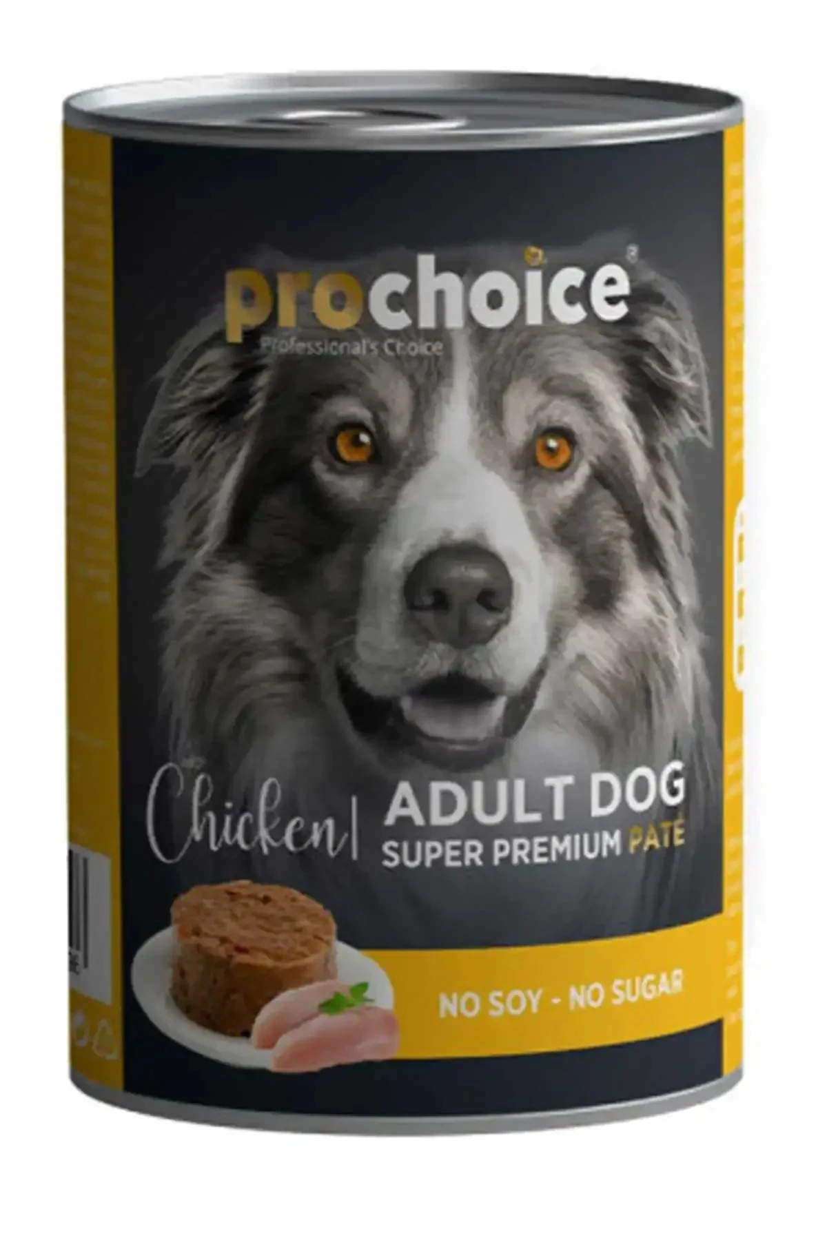 ProChoice Tavuk Etli ve Pirinçli Ezme Yetişkin Köpek Konservesi 400gr