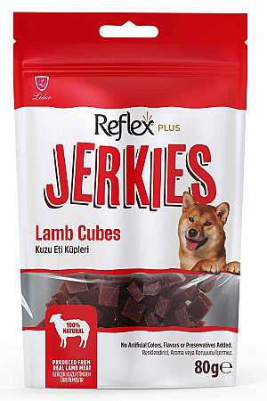 Reflex Kuzu Etli Küp Köpek Ödülü 80gr