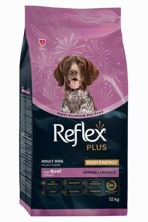 Reflex Plus High Energy Dana Etli Yetişkin Köpek Maması 12kg
