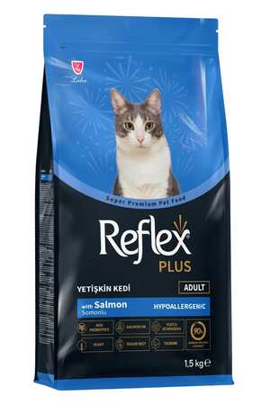 Reflex Plus Somonlu Yetişkin Kedi Maması 1,5kg