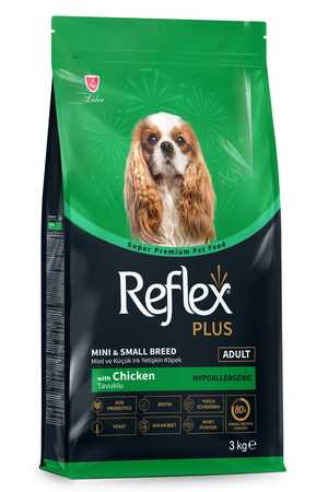 Reflex Plus Tavuklu Küçük Irk Yetişkin Köpek Maması 3kg