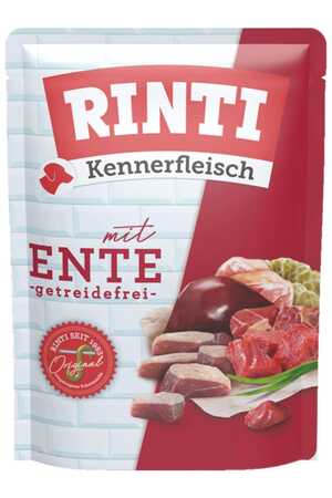 Rinti Ördek Etli Pouch Köpek Maması 400gr