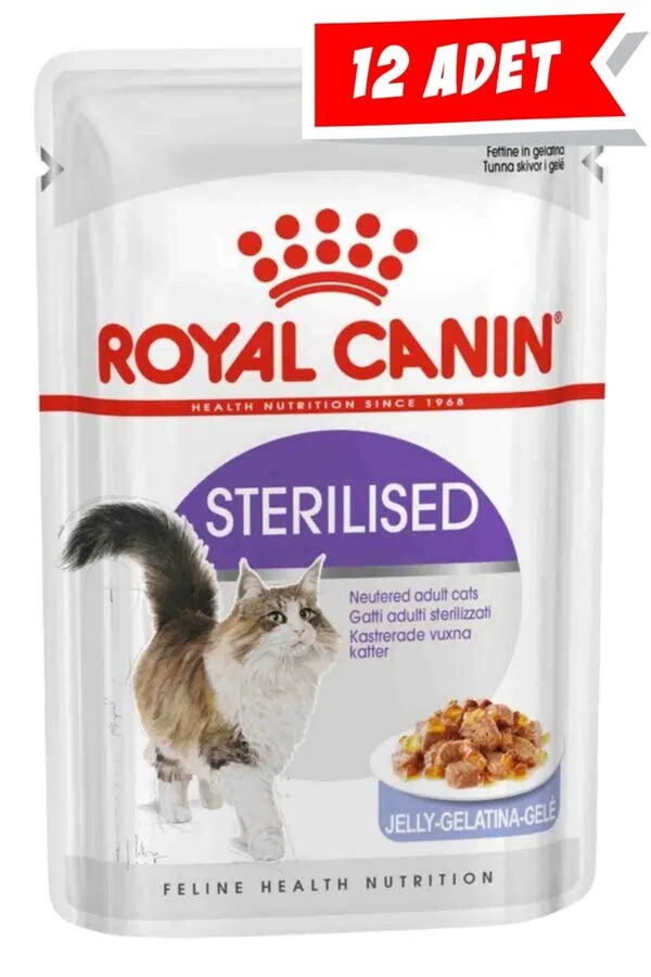 Royal Canin Jöleli Kısırlaştırılmış Kedi Konservesi 85gr (12 Adet)