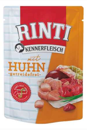 Rıntı Tavuklu Pouch Köpek Maması 400gr