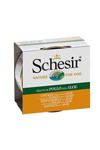 Schesir Aleovera Ve Tavuklu Jöleli Köpek Konservesi 150gr