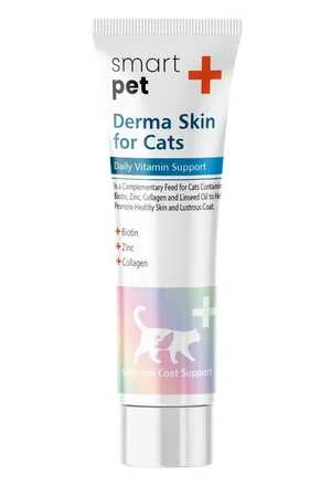 SmartPet + Derma Skin Sensitive Skin Tüy Sağlığı Destekleyici Kedi Macunu 100gr