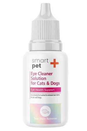 SmartPet + Kedi ve Köpekler için Gözyaşı Lekesi Temizleme Losyonu 50ml
