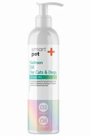 Smartpet + Kedi ve Köpekler için Somon Yağı 250ml