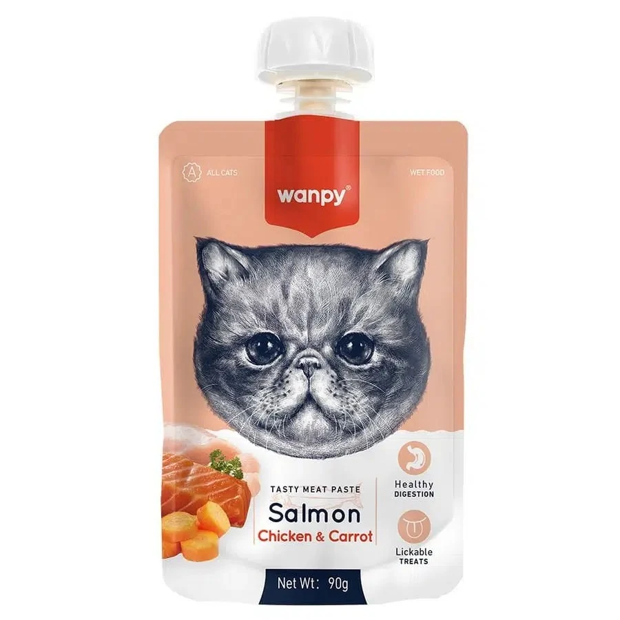 Wanpy Tasty Meat Paste Somon Tavuk 90gr PIWP-037