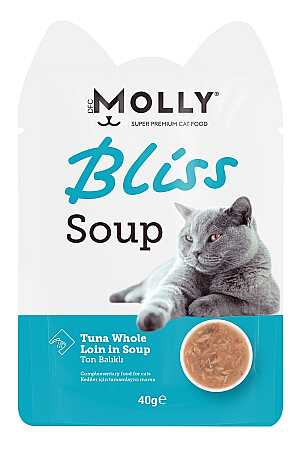 Molly Bliss Ton Balıklı Kedi Çorbası 40gr